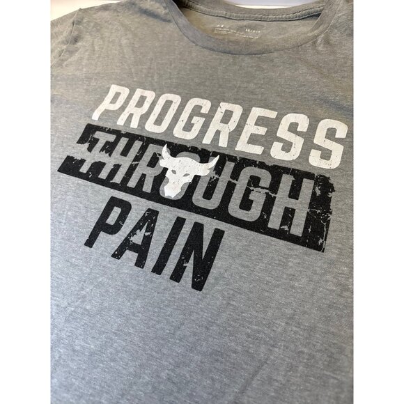 Under Armour project rock progress‎ through pain (Sz. Large) - Picture 2 of 7